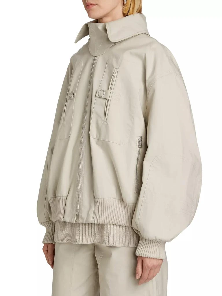 CO Gathered Cotton Bomber Jacket 4