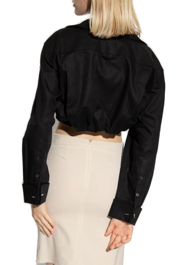 Jacquemus Jacquemus Machou Cropped Long-Sleeved Top 3