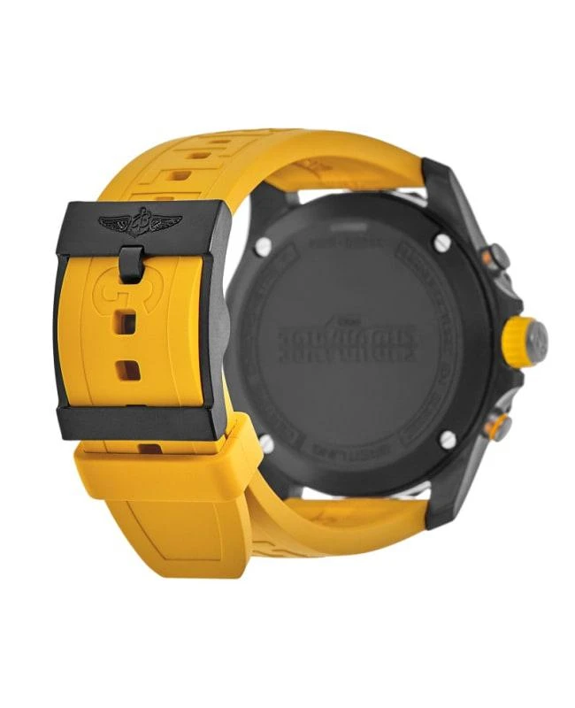 BREITLING Breitling Endurance Pro 44 Quartz Chronograph Black Dial Yellow Rubber Strap Men's Watch X82310A41B1S1 4