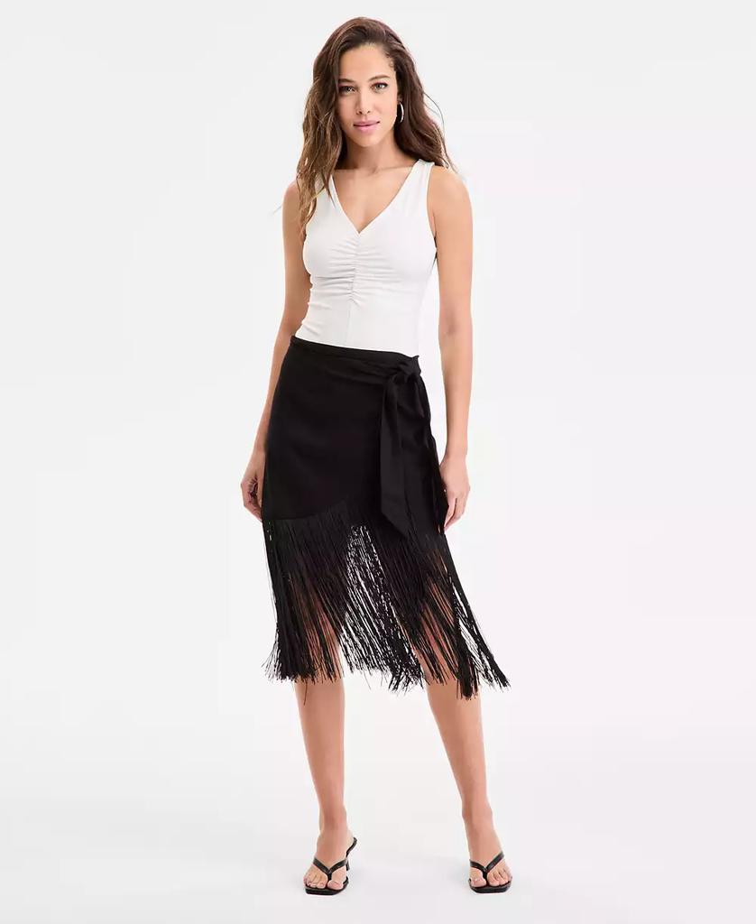 Bar III Women's Fringe Skirt, Exclusively at Macy's
