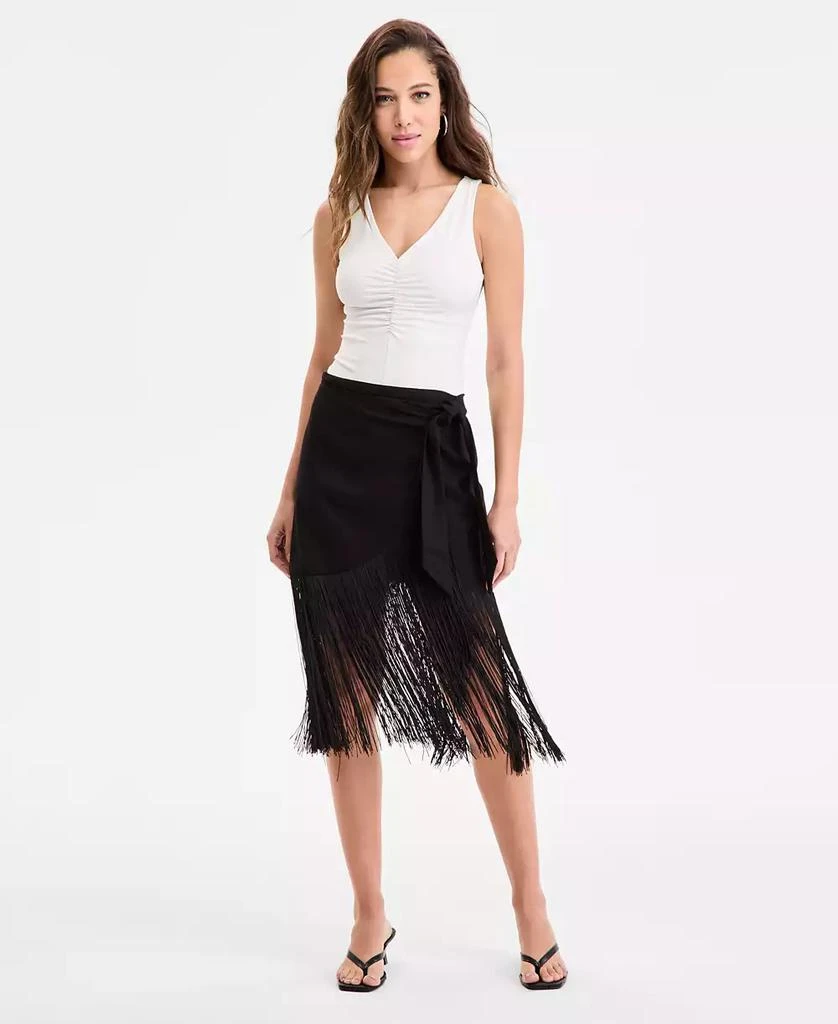 Bar III Women's Fringe Skirt, Exclusively at Macy's 1