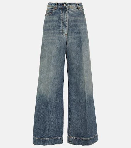 ETRO High-rise wide-leg jeans 1