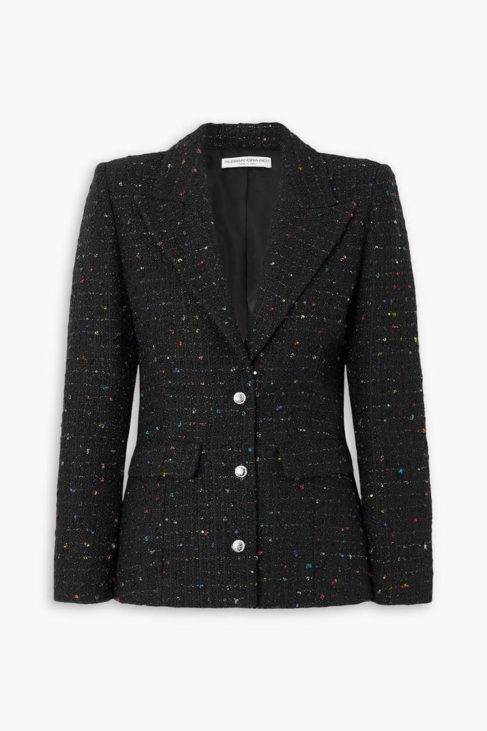 シェリエGlitter tweed jacket Black美品 Balmain sequin-embellished Tweed Jacket | Black | FARFETCH