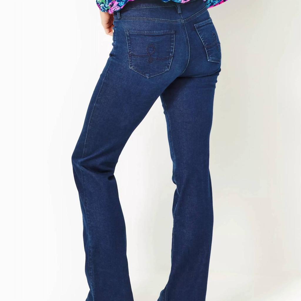 Lilly Pulitzer Lilly Pulitzer - South Ocean High Rise Boot Cut Jeans