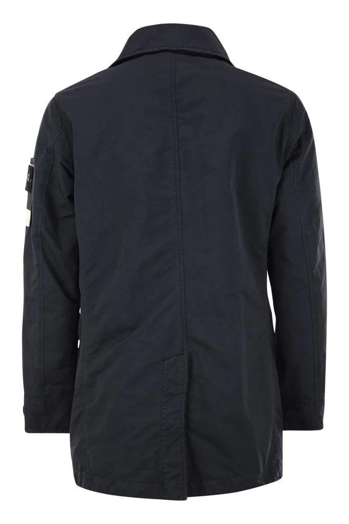 Stone Island Stone Island Short Trench Coat With Anti-Drip Treatment 2