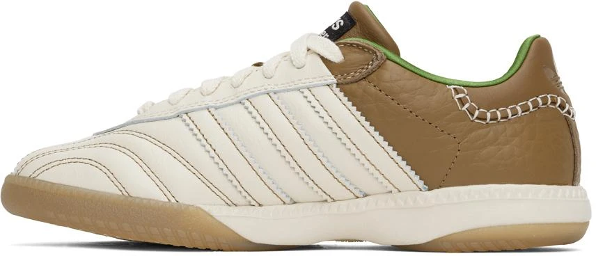 Wales Bonner Off-White & Brown adidas Originals Edition Samba Millennium Sneakers 3