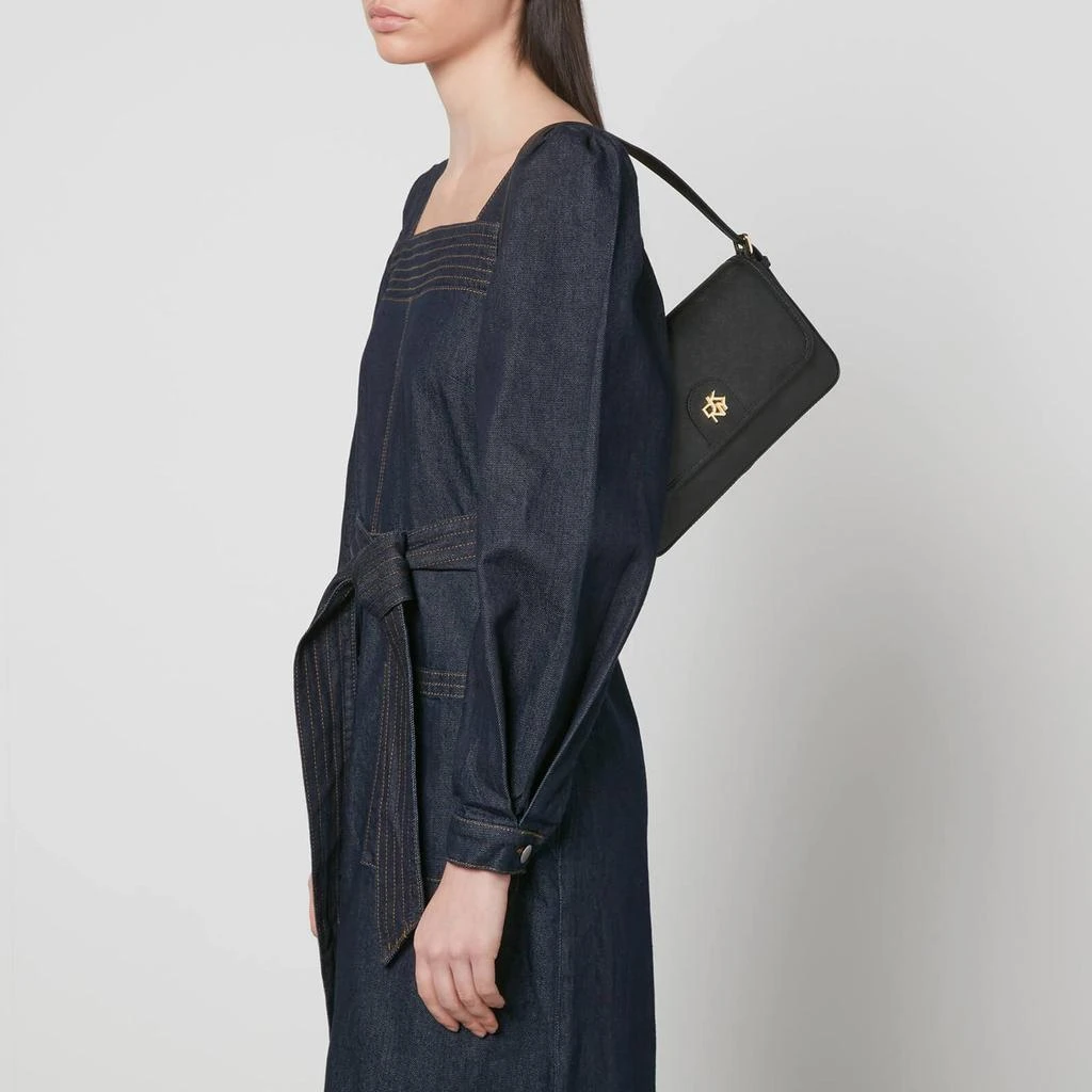 DKNY DKNY Women's Carol Shoulder Bag - Black/Gold 2