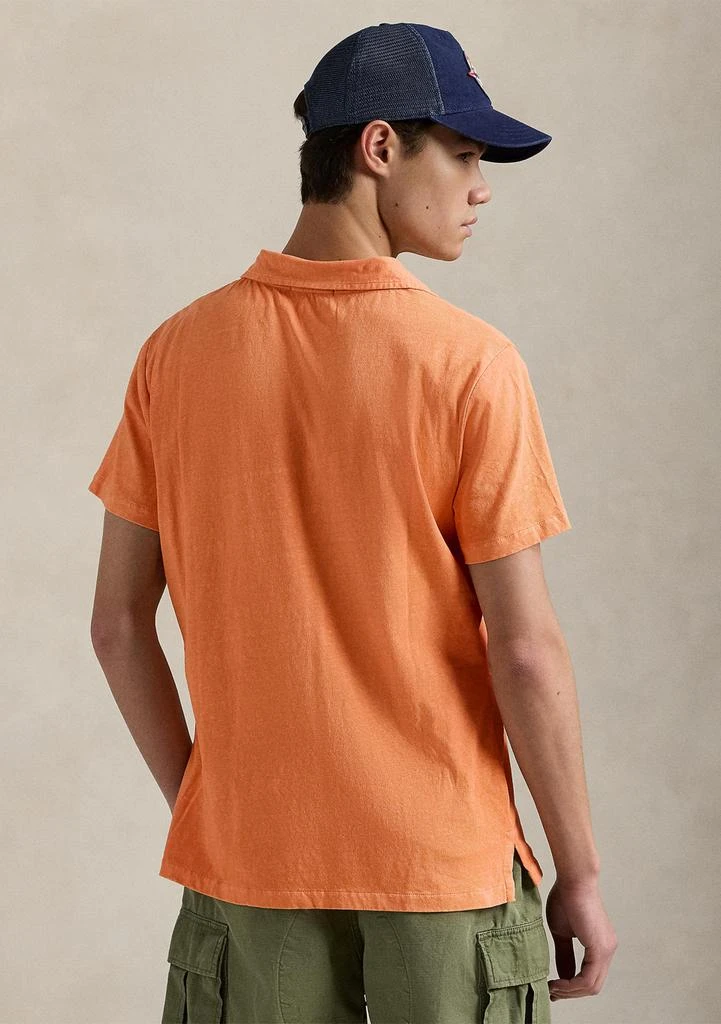 Ralph Lauren Standard Cotton Linen Jersey Polo Shirt 2