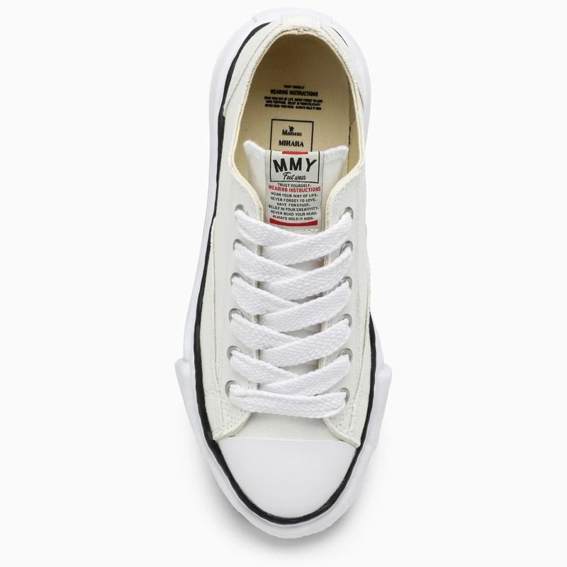 Maison MIHARA YASUHIRO White Peterson Low sneakers in canvas 4