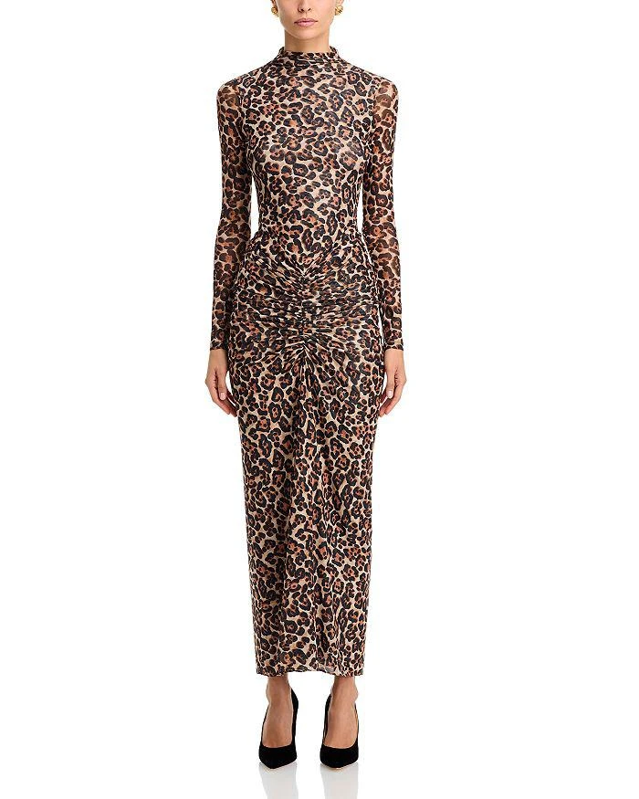 Ronny Kobo Scorpio Animal Print Dress 7