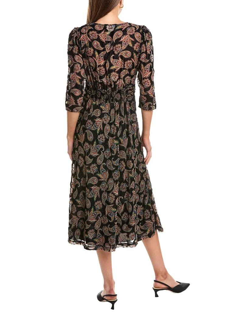 ba&sh Velvet Burnout Midi Dress 2