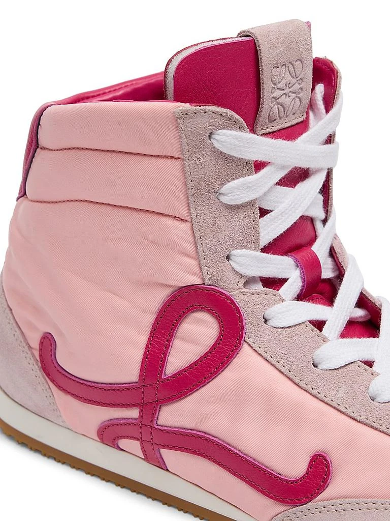 Loewe Ballet Runner 2.0 Suede 
Mesh High-Top Sneakers 5