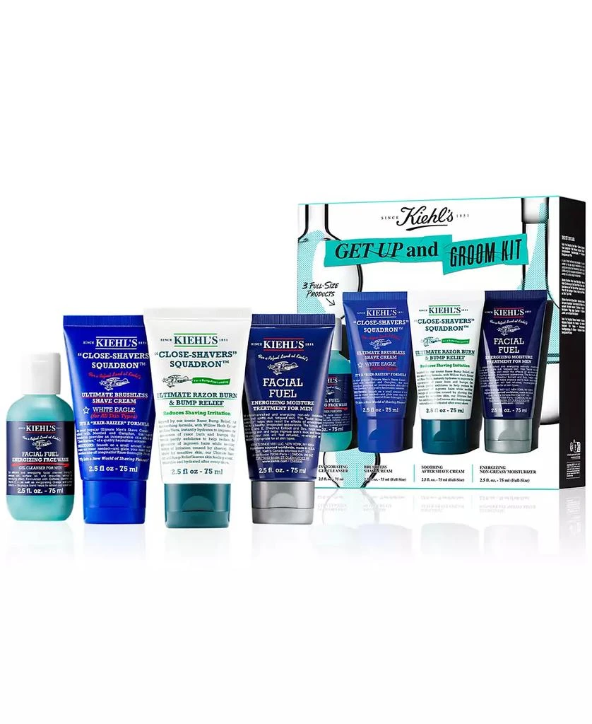 Kiehl's 4-Pc. Get Up & Groom Skincare Set 1