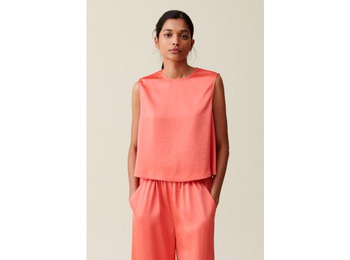 Claudie Pierlot Top sans manches dos ouvert