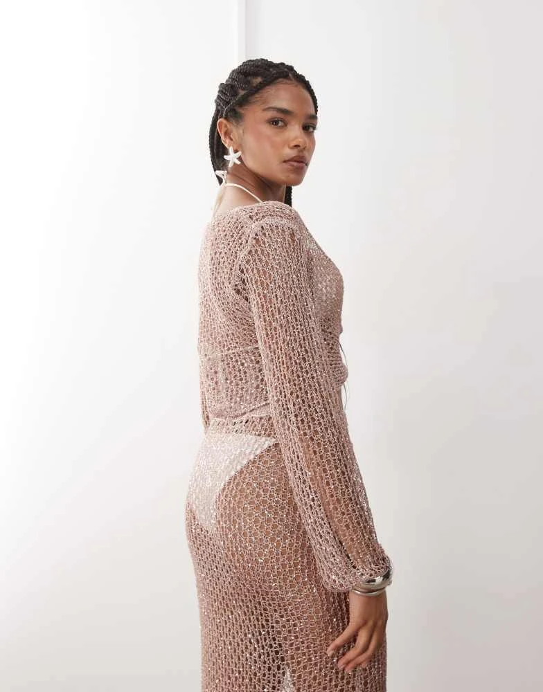plus size dusty pink dress Kaftan dresses online. Dusty Pink kimono kaftan dress by Nuichan main image 0
