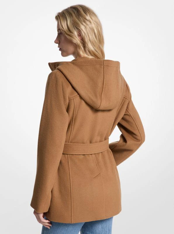 Michael Kors Wool Blend Hooded Coat 2