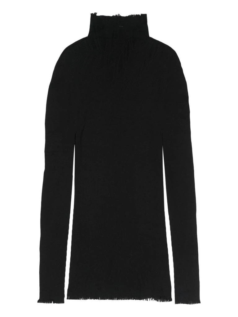 Issey Miyake ISSEY MIYAKE - Nylon Turtle-neck Top 1