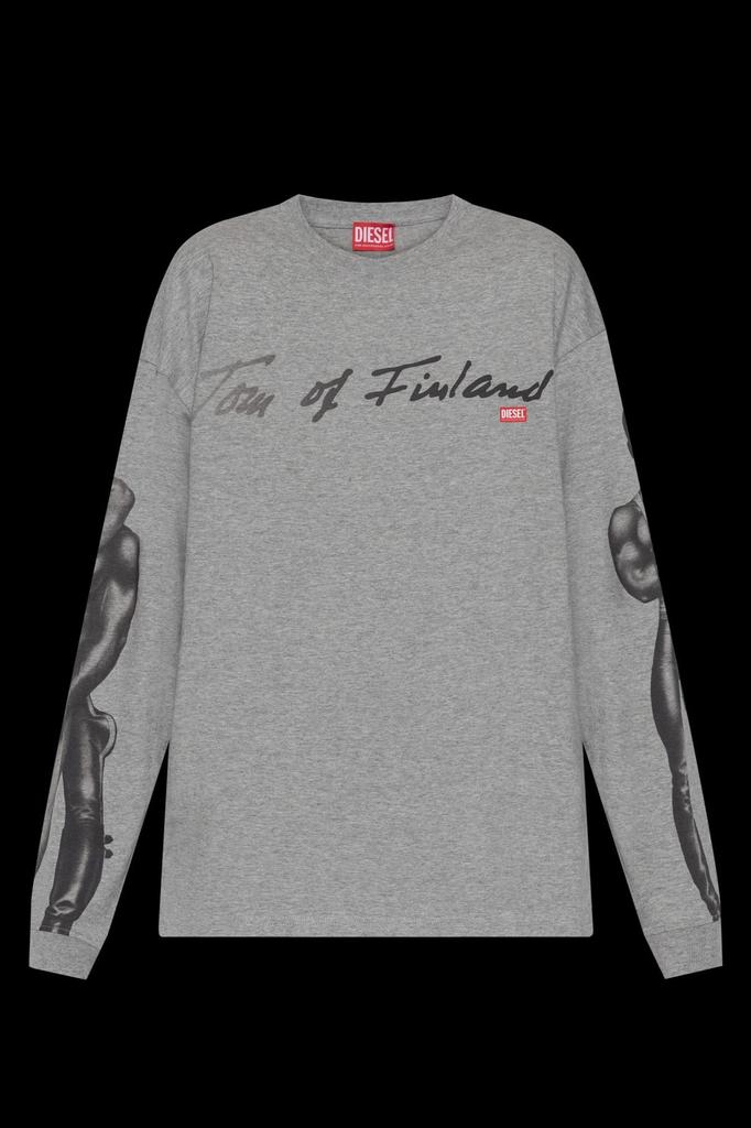 Diesel Diesel `T-Angie` T-Shirt With `Peekaboo` Logo - T