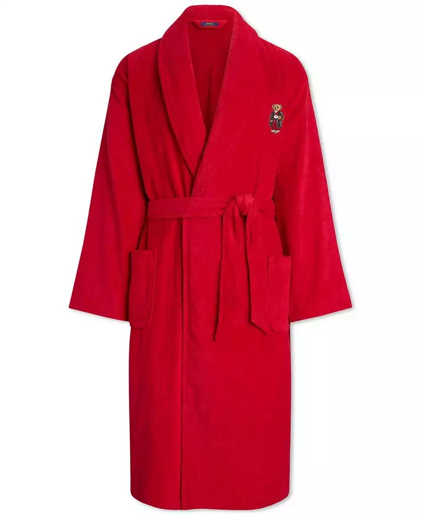 Ralph Lauren Men's Logo Terry Robe 3