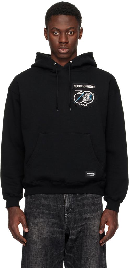 Neighborhood Black Patch Hoodie