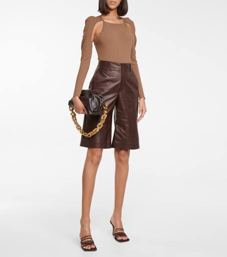 Zeynep Arçay Cutout knit bodysuit