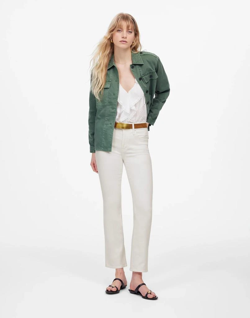 Madewell Petite Kick Out Crop Jeans 1