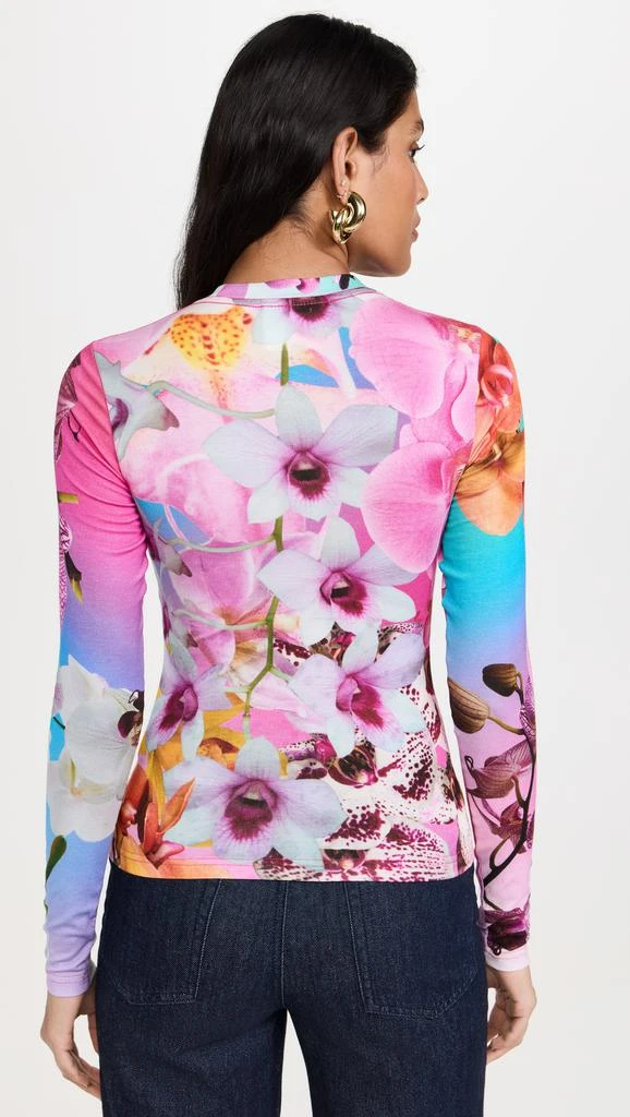 BruceGlen Orchid Knit Long Sleeve Top 2