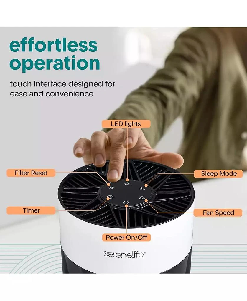 SereneLife Portable Air Purifier 3