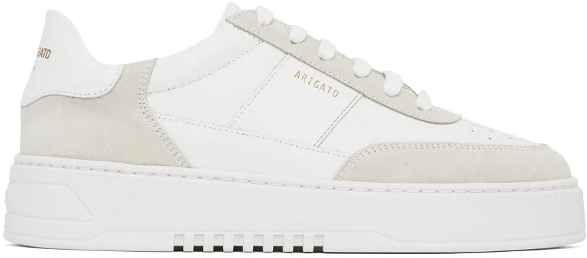 Axel Arigato White & Beige Orbit Vintage Sneakers 1