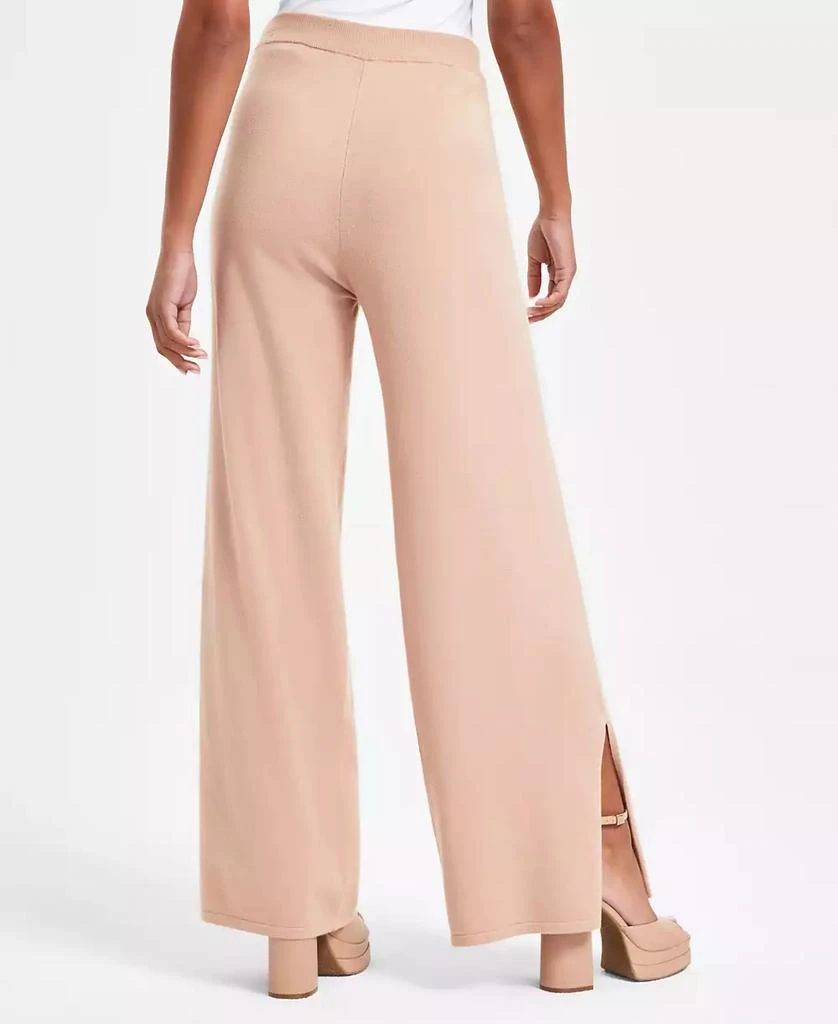 Bar III Women's Sweater-Knit Slit-Hem Pants, Exclusively at Macy's 5