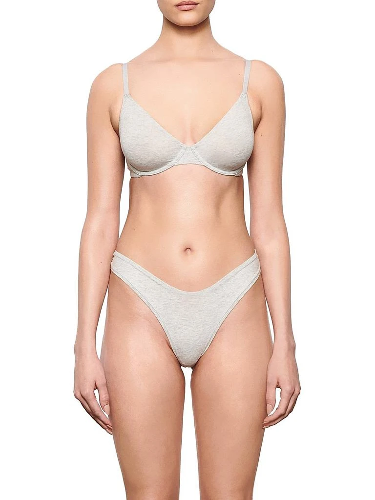SKIMS Cotton Jersey Dipped Thong 2