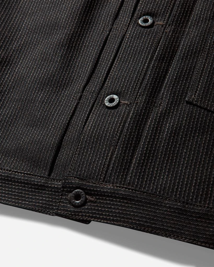 KAPITAL Men's Century Denim No.9 1st Jacket Mud 4