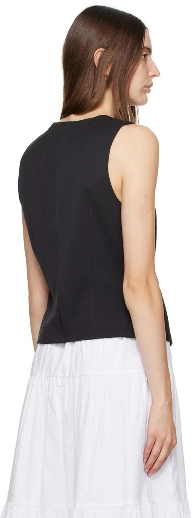Staud Black Brett Vest 3