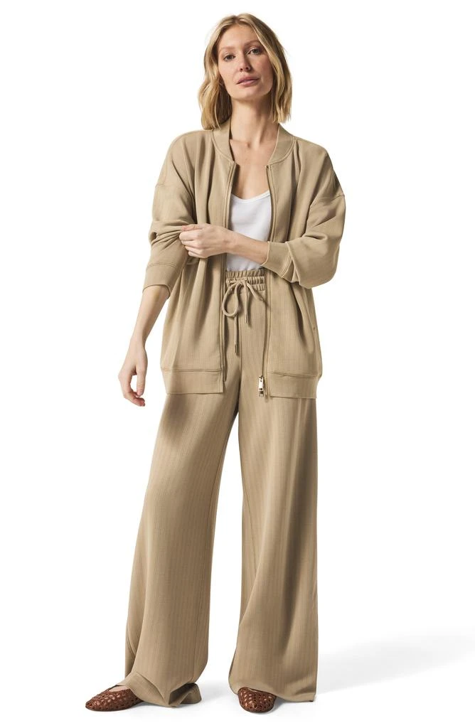 Splendid x @cellajaneblog Rib Scuba Knit Zip-Up Jacket 5