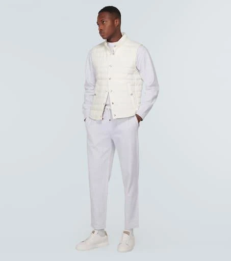 Brunello Cucinelli Cotton-blend sweatpants 2