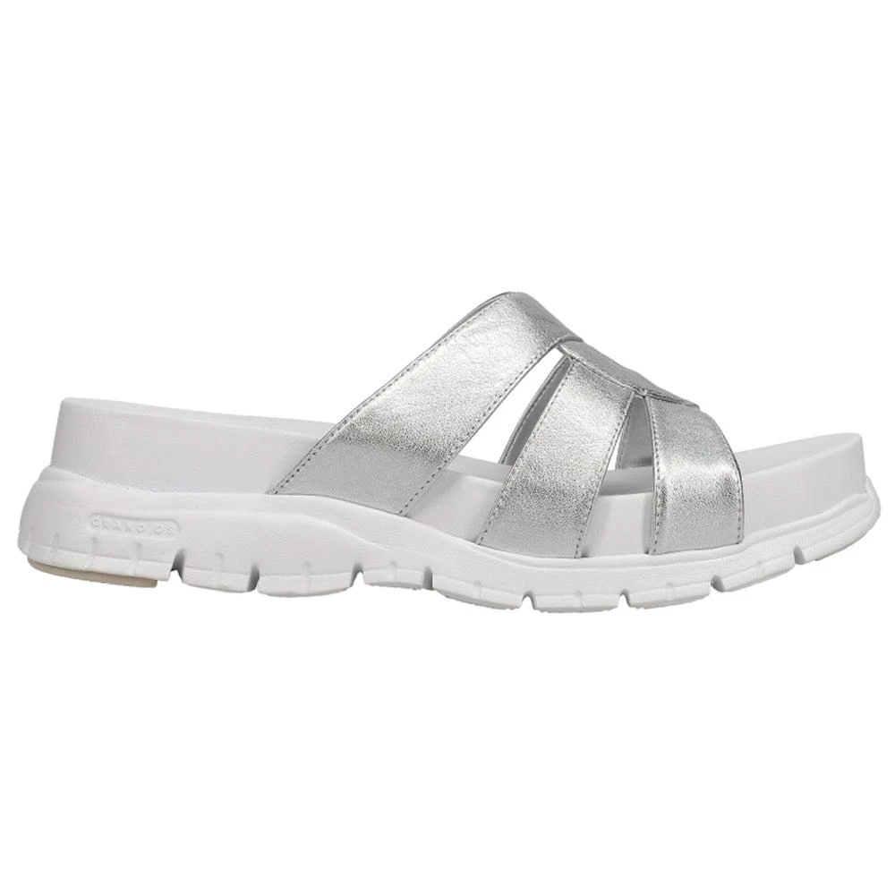 Cole Haan ZEROGRAND Slotted Metallic Slide Sandals 1
