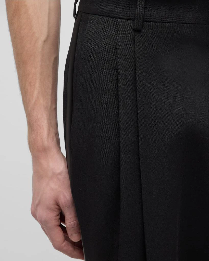 Off-White Men's Pleated Tuxedo Pants 7