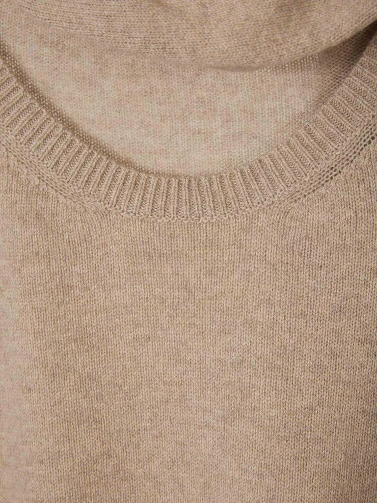 Stella McCartney Stella McCartney Scarf Detailed Crewneck Knitted Jumper 3