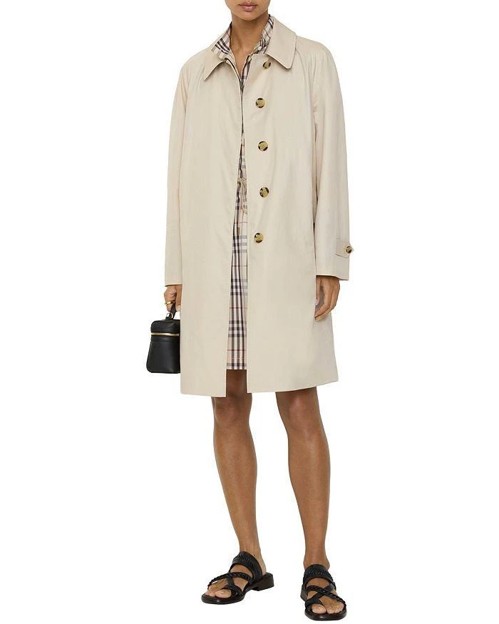 Burberry Mid-length Tropical Gabardine Camden Car Coat