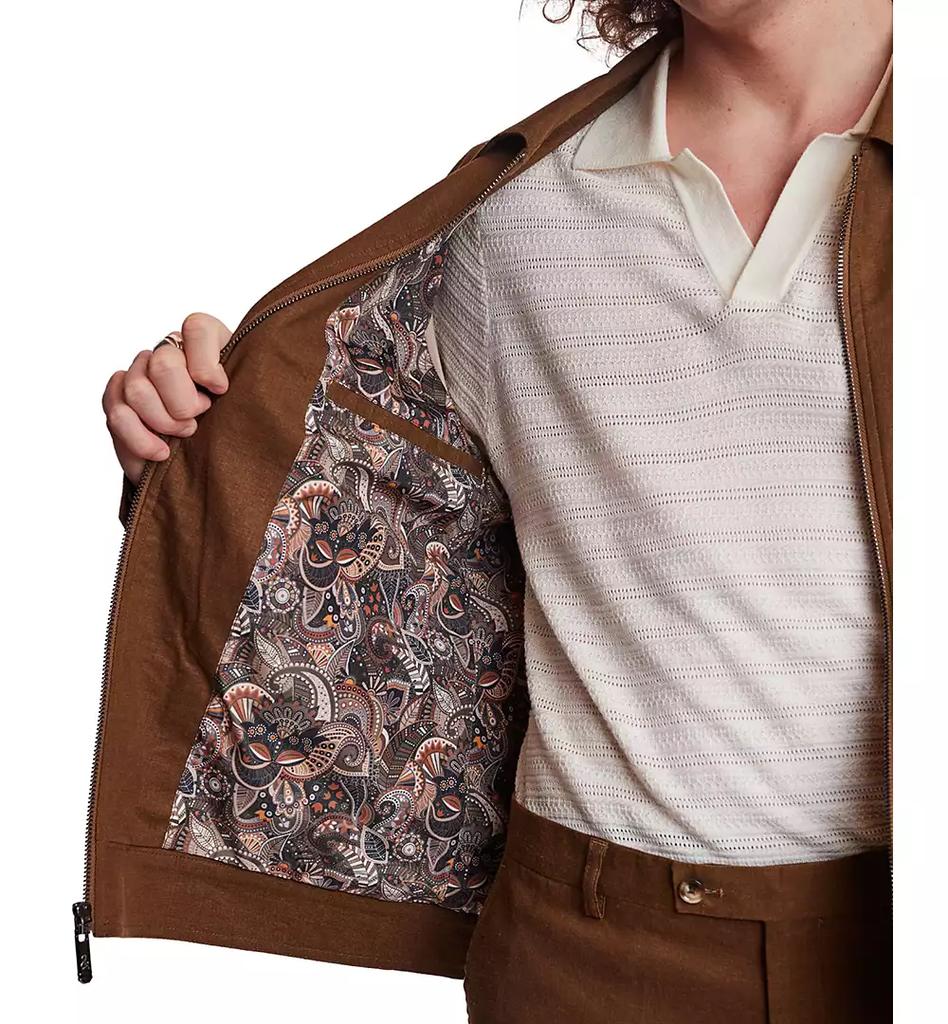 Paisley & Gray Men's Zip-Front Bomber Jacket