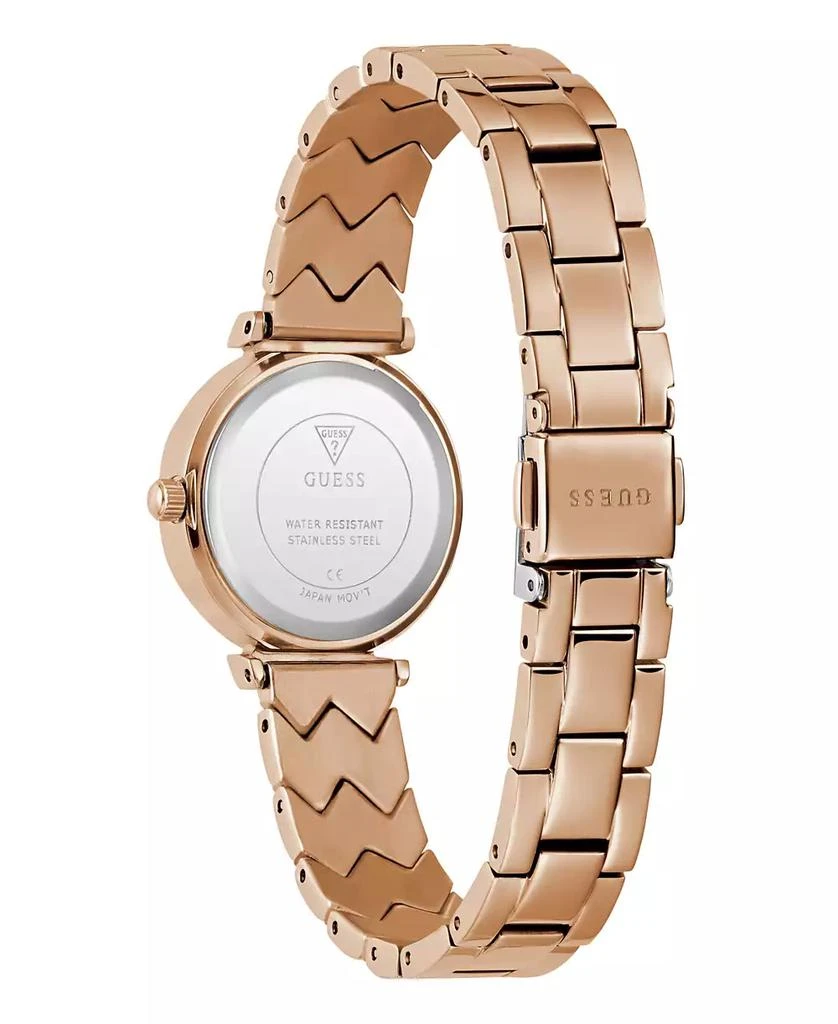 GUESS Women's Analog Rose Gold Tone Steel Watch, 26mm 4