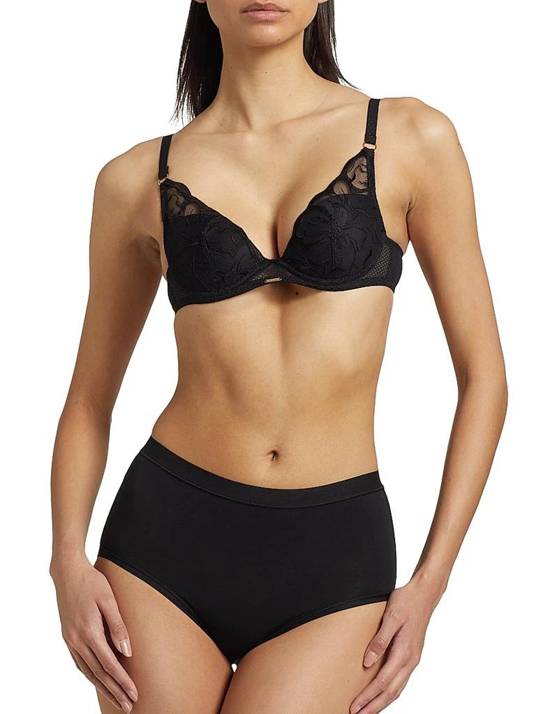Chantelle Plunging Lace T-Shirt Bra 3