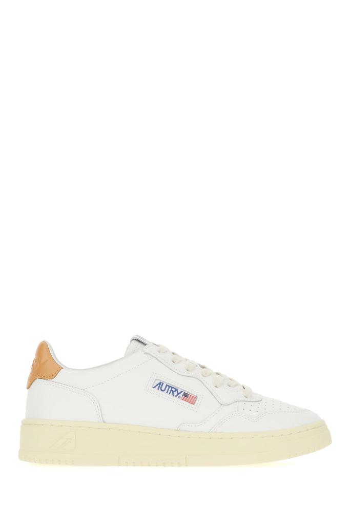 Autry White Leather Medalist Sneakers