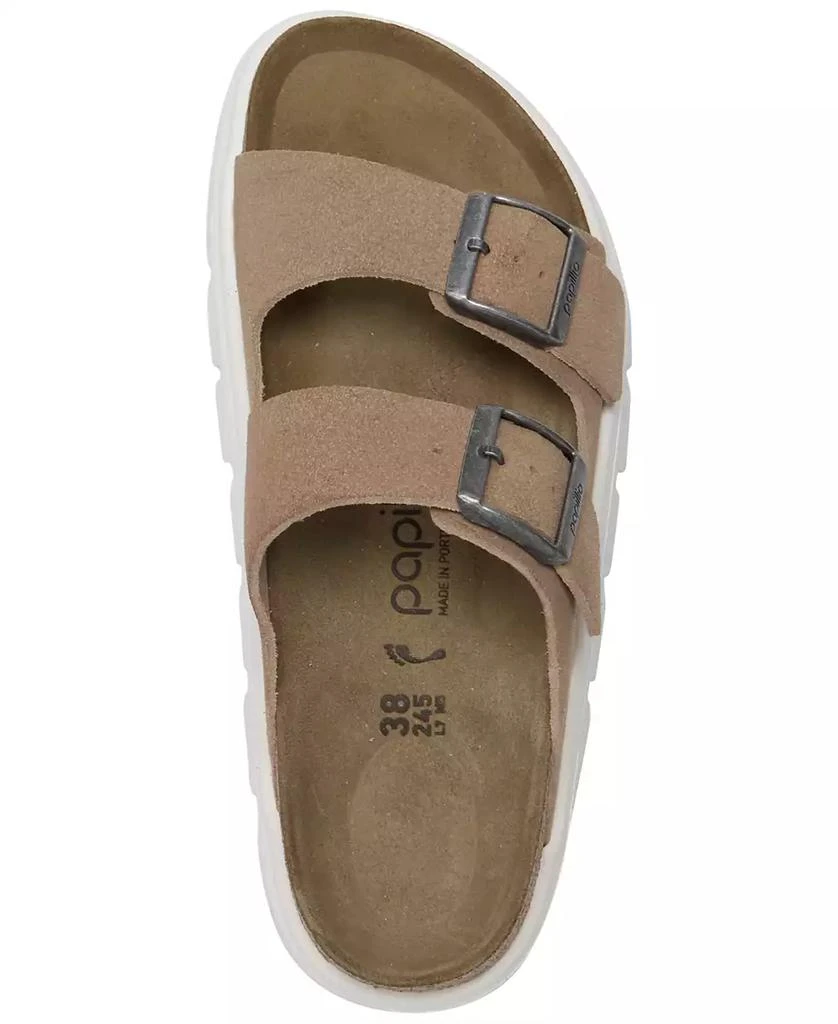 Birkenstock Women's Arizona Chunky Suede Leather Platform Sandals from Finish Line 5