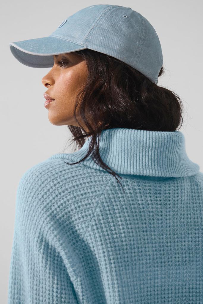 Alo Washed Off-Duty Cap - Light Denim - Hats - Compare Prices from