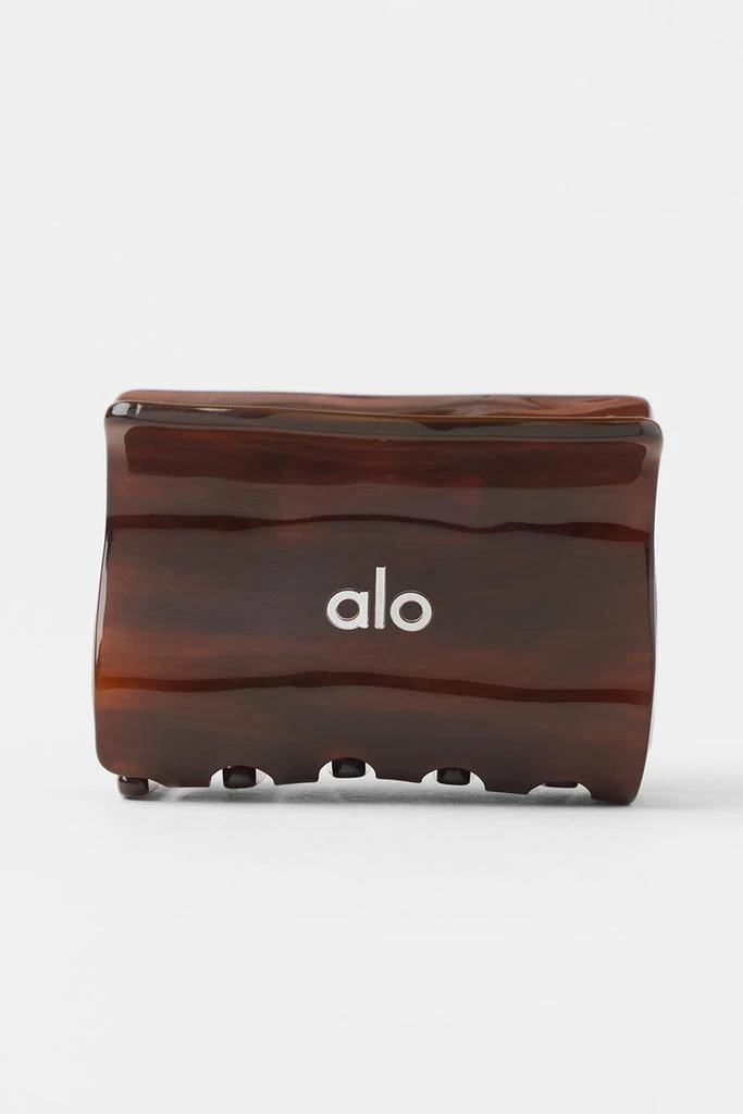 Alo Effortless Claw Clip - Brown Tortoise