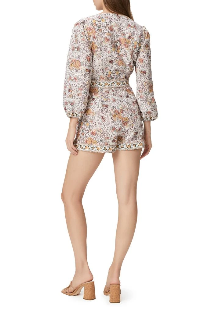 Paige Puglia Linen 
Cotton Romper 2