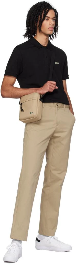 Lacoste Black Slim Fit Polo 4