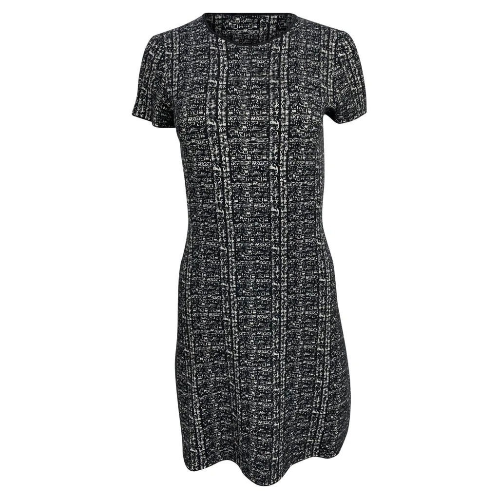 oroton mini dress Oroton Contrast 3D Flower Mini Dress. – The Luxe Closet Australia