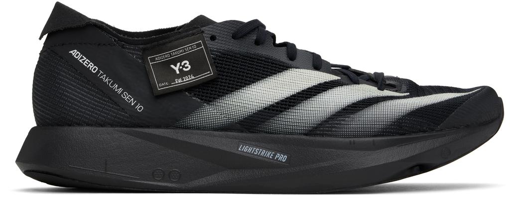 Y-3 Black Takumi Sen 10 Sneakers